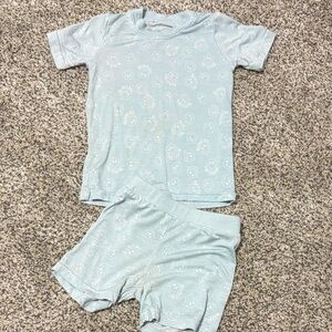 BAMBOO Short Sleeve/Shorts SET Smiley Face/“Mama’s Boy”
6-12